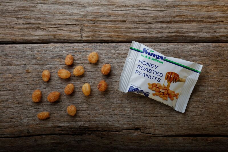Honey Roasted Peanuts - 25/.5 oz.bags